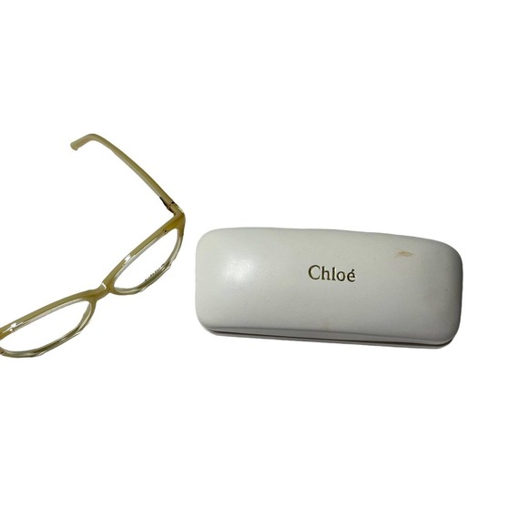 Authentic Chloe CE 2612 772 Yellow Ivory 53mm Eyeglasses Frames Italy - Picture 6 of 6